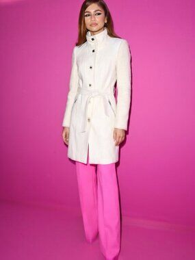 GUESS Coat Womens Winter White